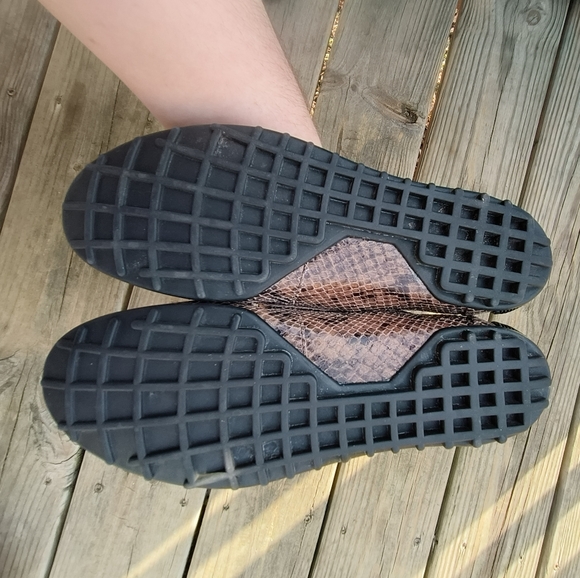 Rockport Embossed Snakeskin Loafers w/ adiprene by Adidas Women's Size 8 - Picture 12 of 13